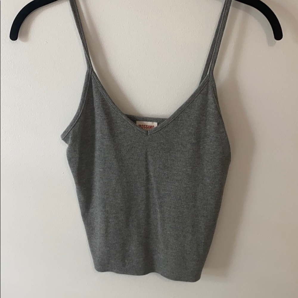 Soft grey tank top